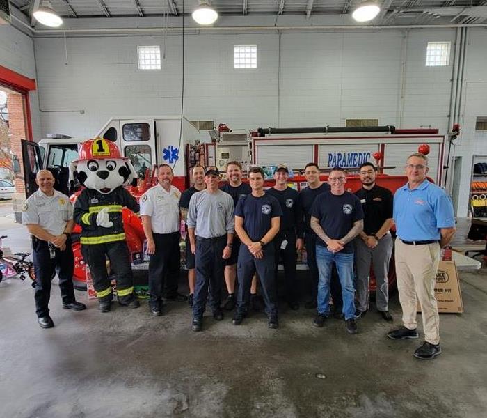 SERVPRO Team teams up with Fort Walton Beach Fire Department 